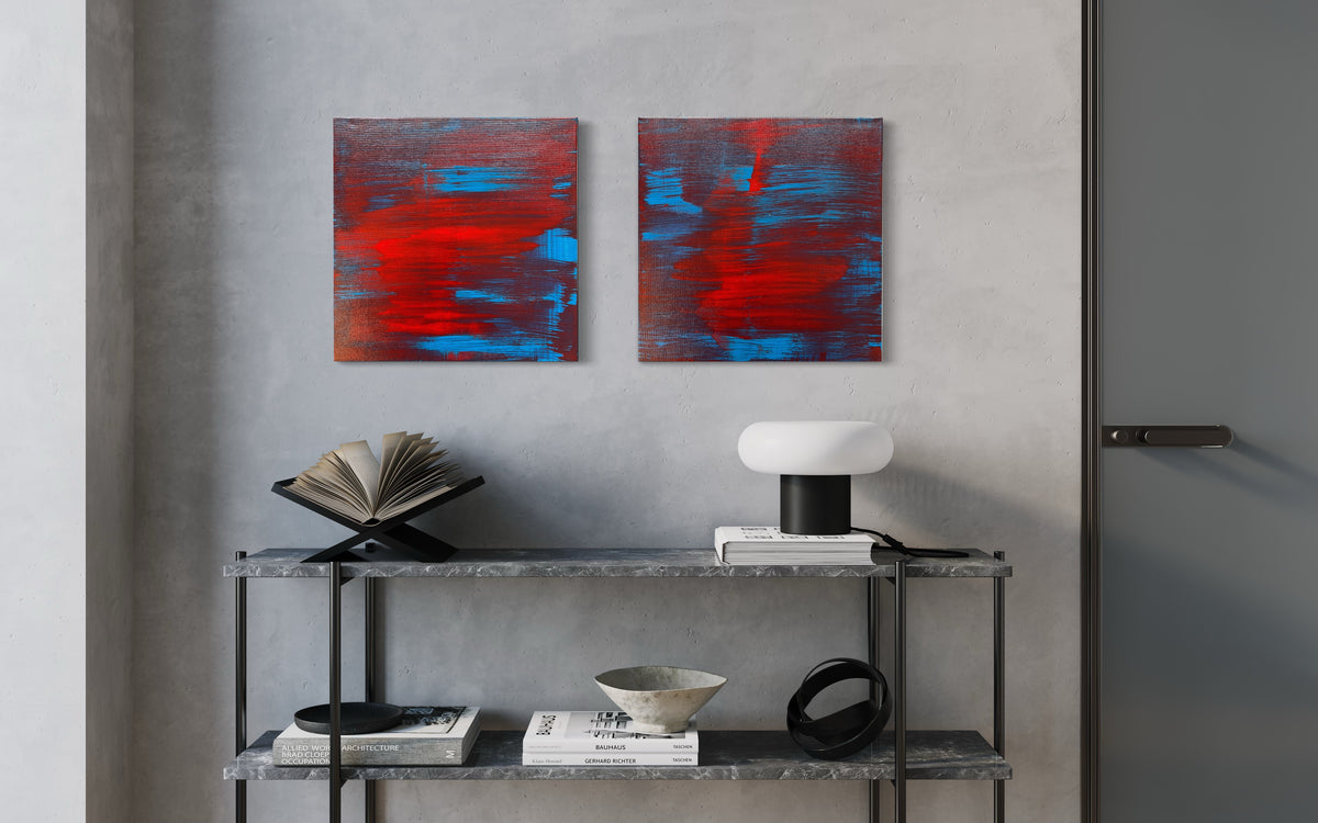 Untitled/ ohne Titel - Painting on Canvas 2021 (40x40cm)