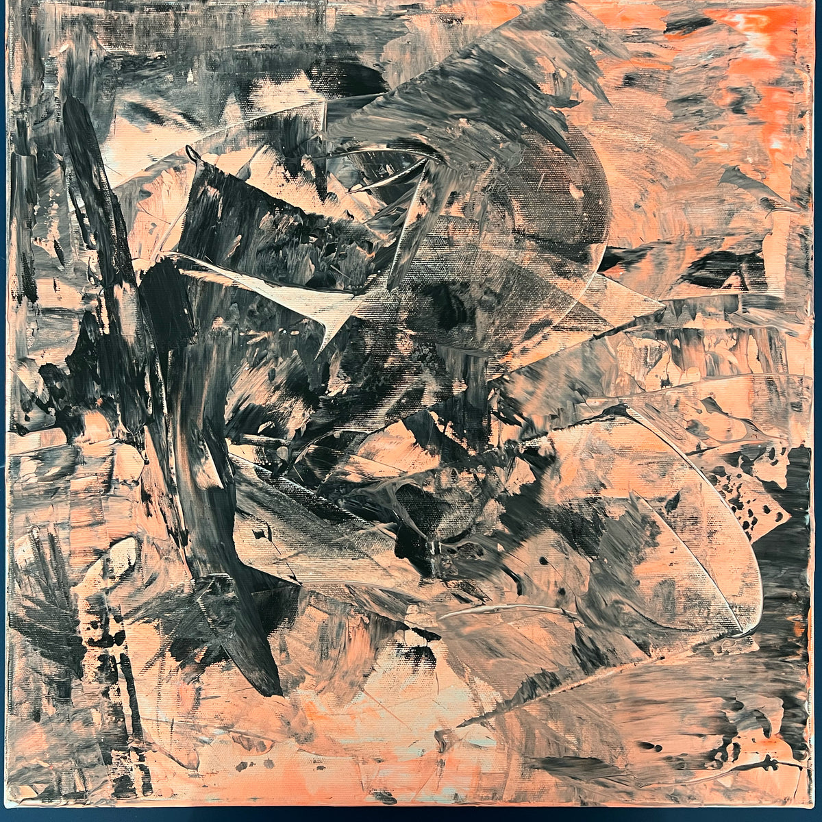 Untitled/ ohne Titel - Painting on Canvas 2022 (50x50cm)