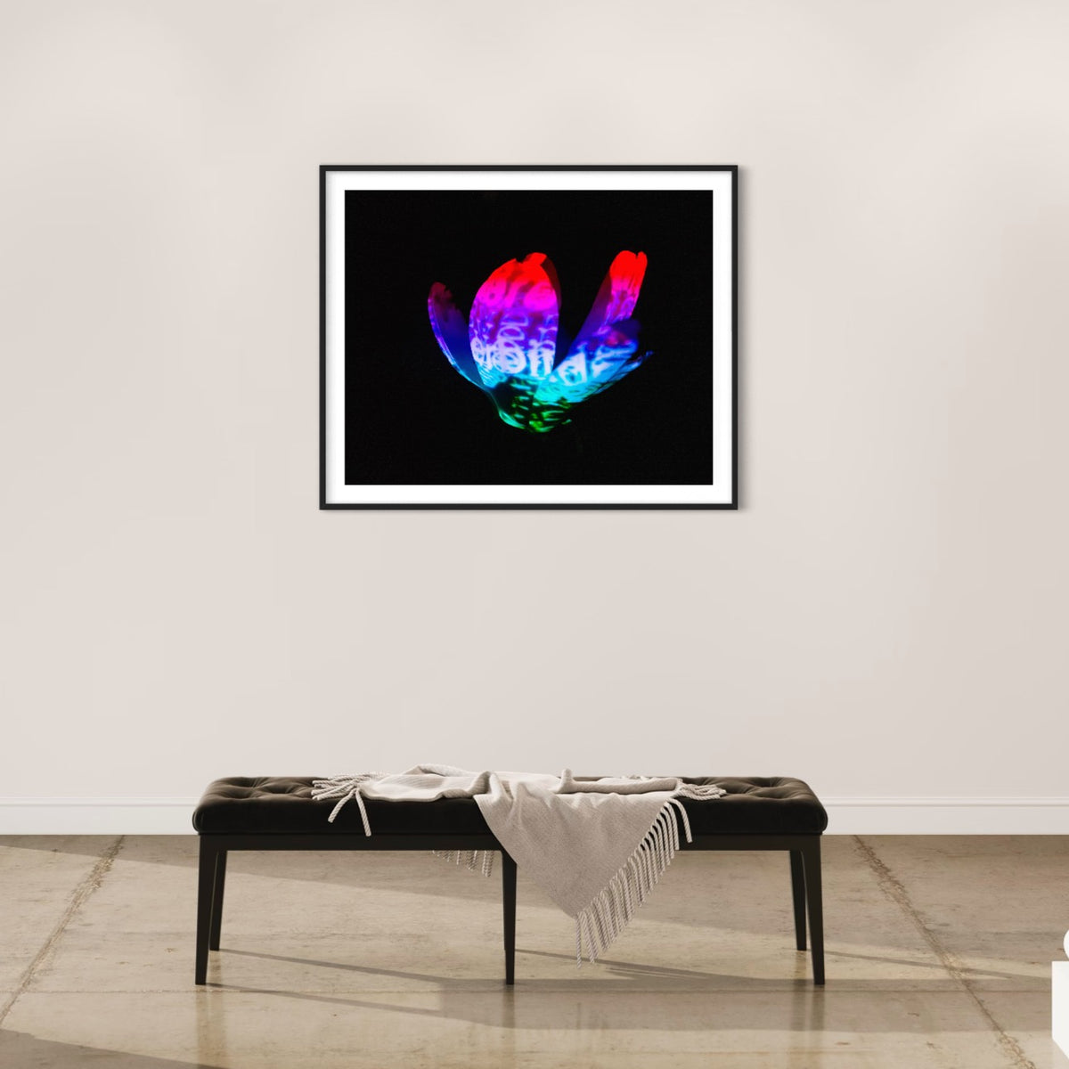 Hidden Places Magnolia Flower 2016  (signed + Frame)