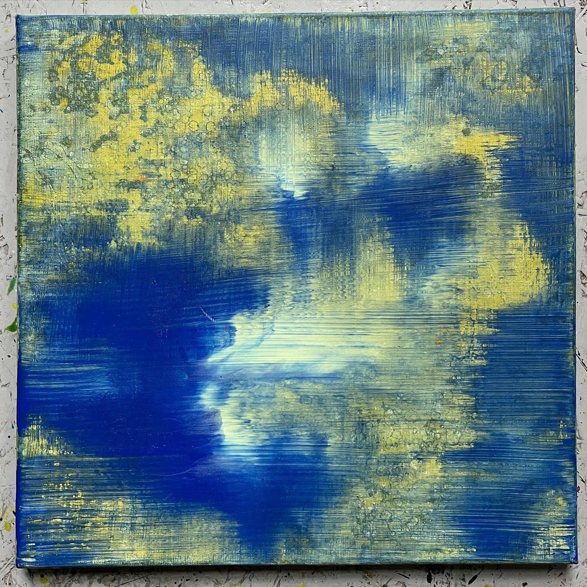 Untitled/ ohne Titel - Painting on Canvas 2021 (40x40cm)