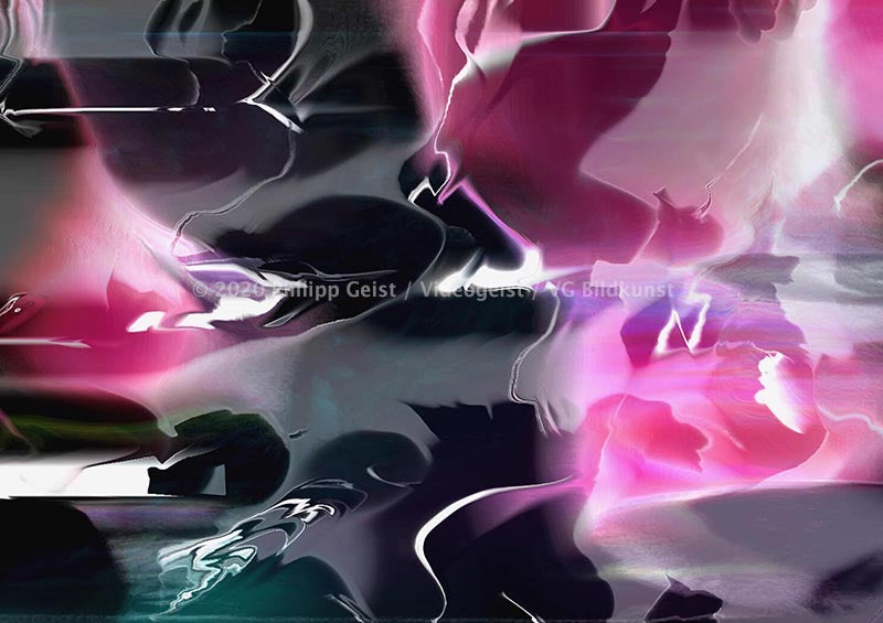 Generative Art / Videostill Beethoven Morph-Series 2020 (signed)