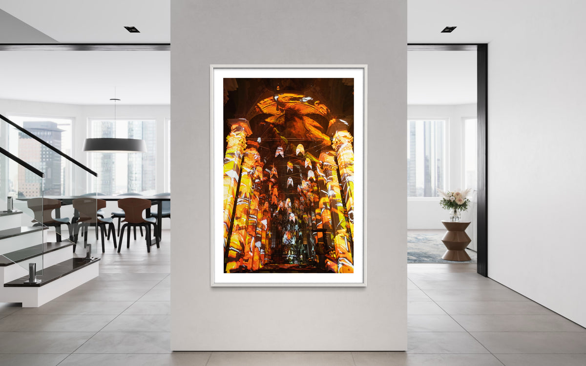 Munich / München Hl.Geist Kirche Unter Flügeln/ Under Wings 2019 (signed + Frame)