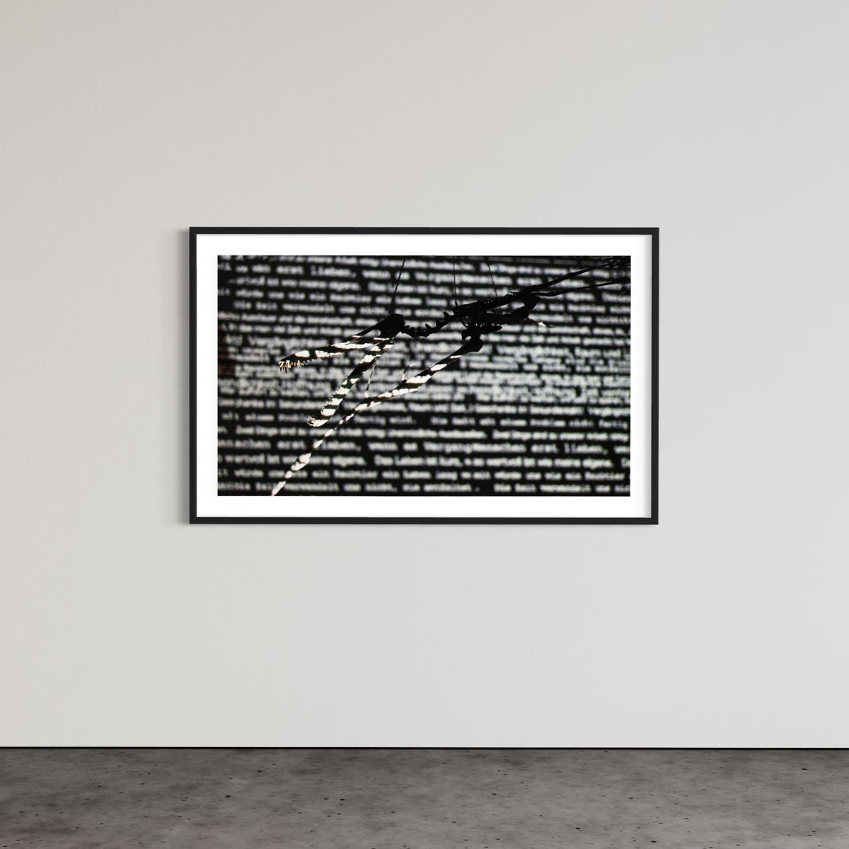 Frankfurt 2010 Luminale Time Shadows  (signed + Frame)