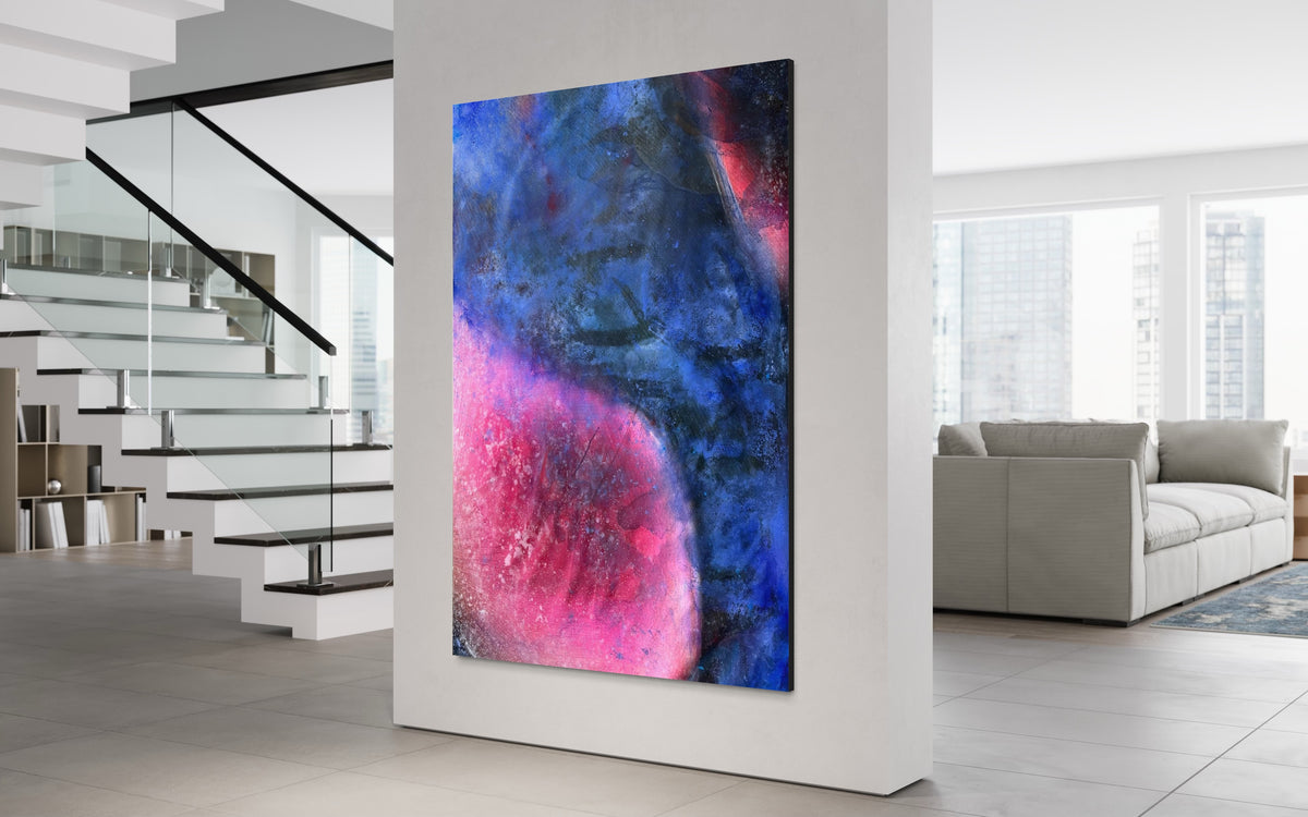 Overpainting Fine Art Print on Canvas 2022