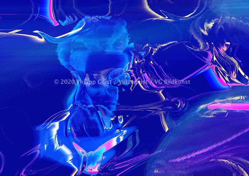 Generative Art / Videostill Beethoven Morph-Series 2020 (signed)