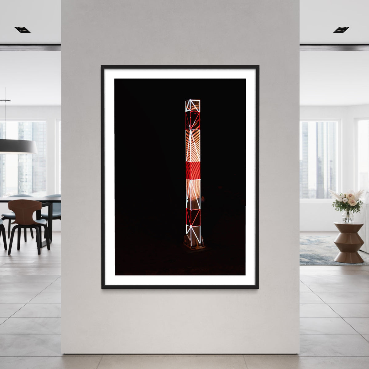 Berlin Hidden Places jamb /  Pfosten 2020  (signed + Frame)