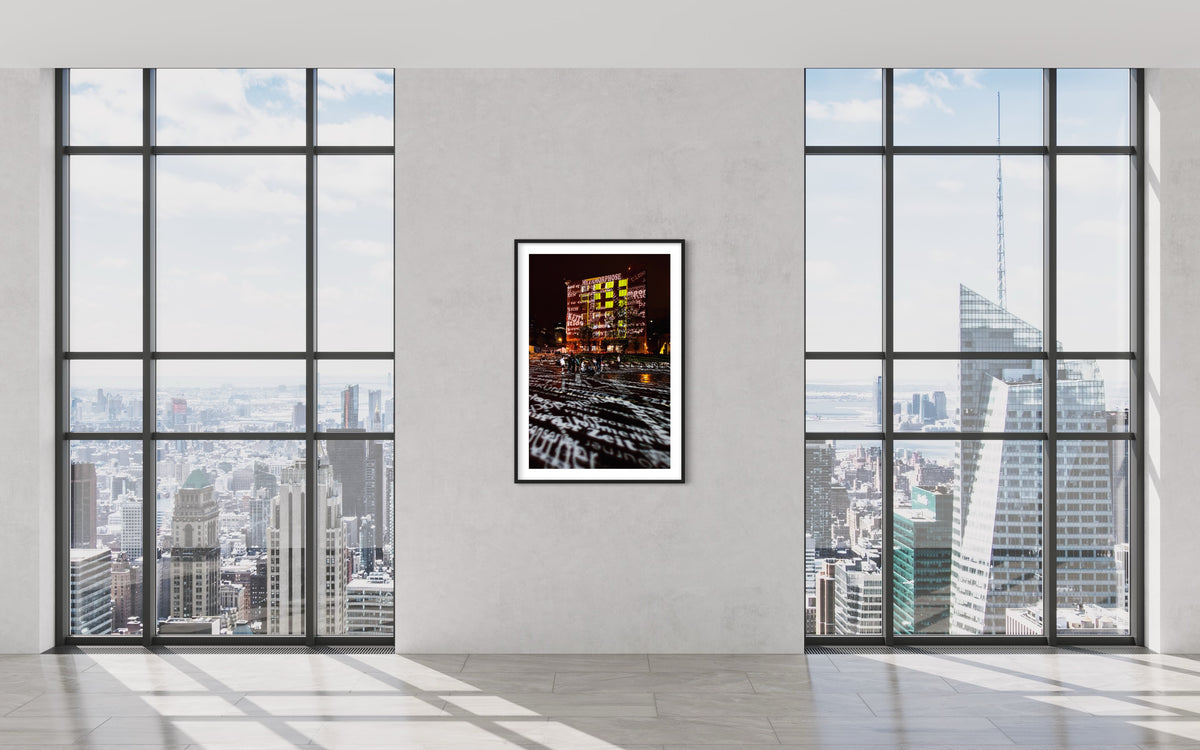 Montreal/ Canada 2010 Place Des Festival / Mutek Festival 2010 Time Drifts 2010 (signed + Frame)