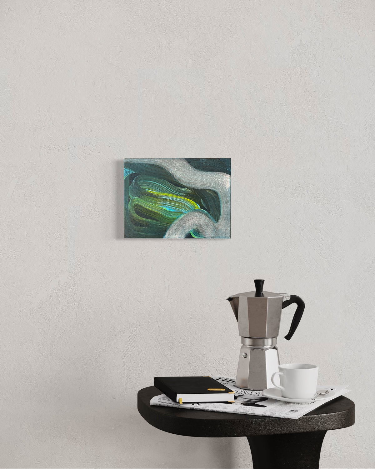 Untitled/ ohne Titel - Painting on Canvas 2007 (24x18cm)