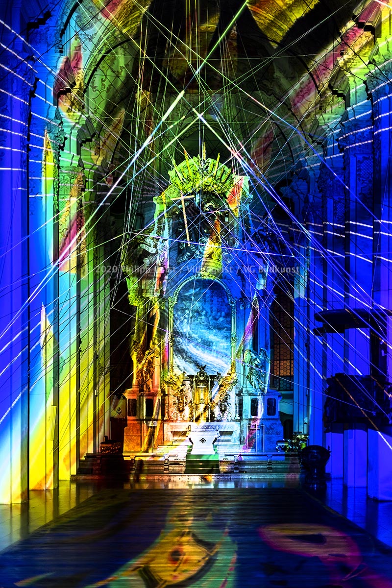 Munich / München Hl.Geist Kirche „Lighting up shadows“ 2020 (signed + Frame)