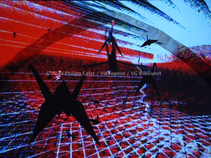 Barcelona Art Space EL ESCAPARATE BIRDS A_LIGHTING 2009 (signed + framed)