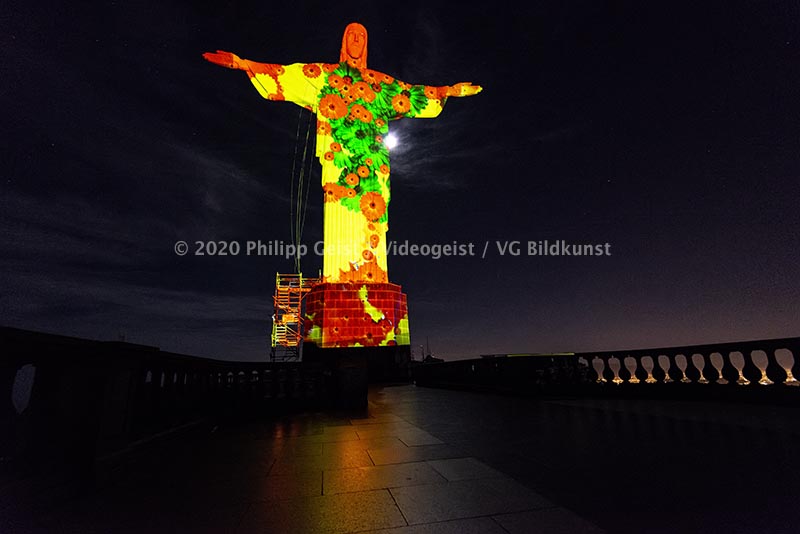 Cristo Redentor/ Rio de Janeiro 2014  (signed + Frame)