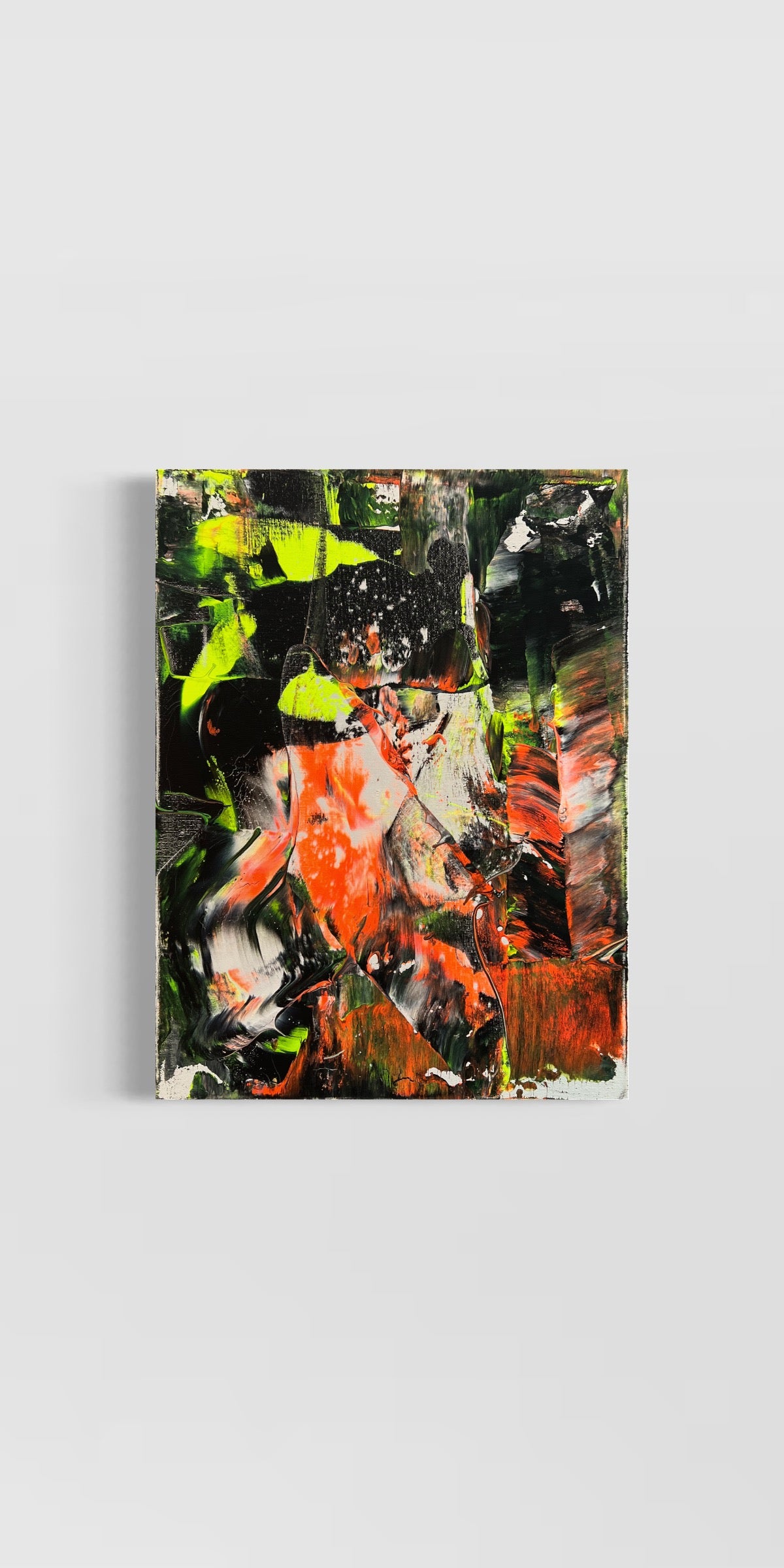 Untitled/ ohne Titel - Painting on Canvas 2022 (40x30cm)
