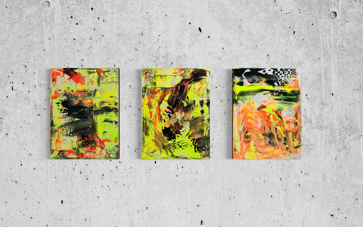 Untitled/ ohne Titel - Painting on Canvas 2022 (40x30cm)