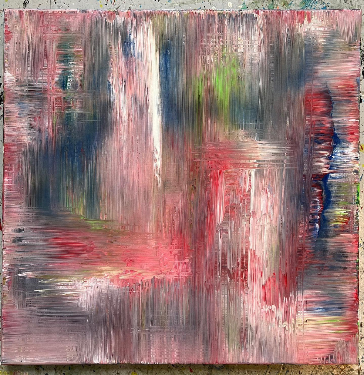 Untitled/ ohne Titel - Painting on Canvas 2021 (40x40cm)