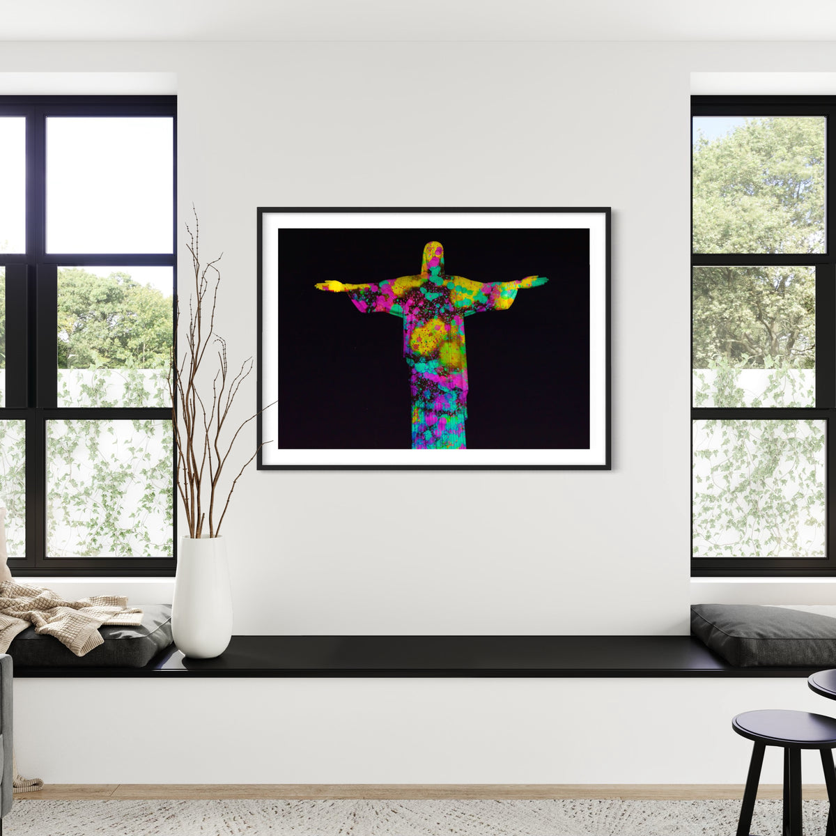 Cristo Redentor/ Rio de Janeiro 2014  (signed + Frame)