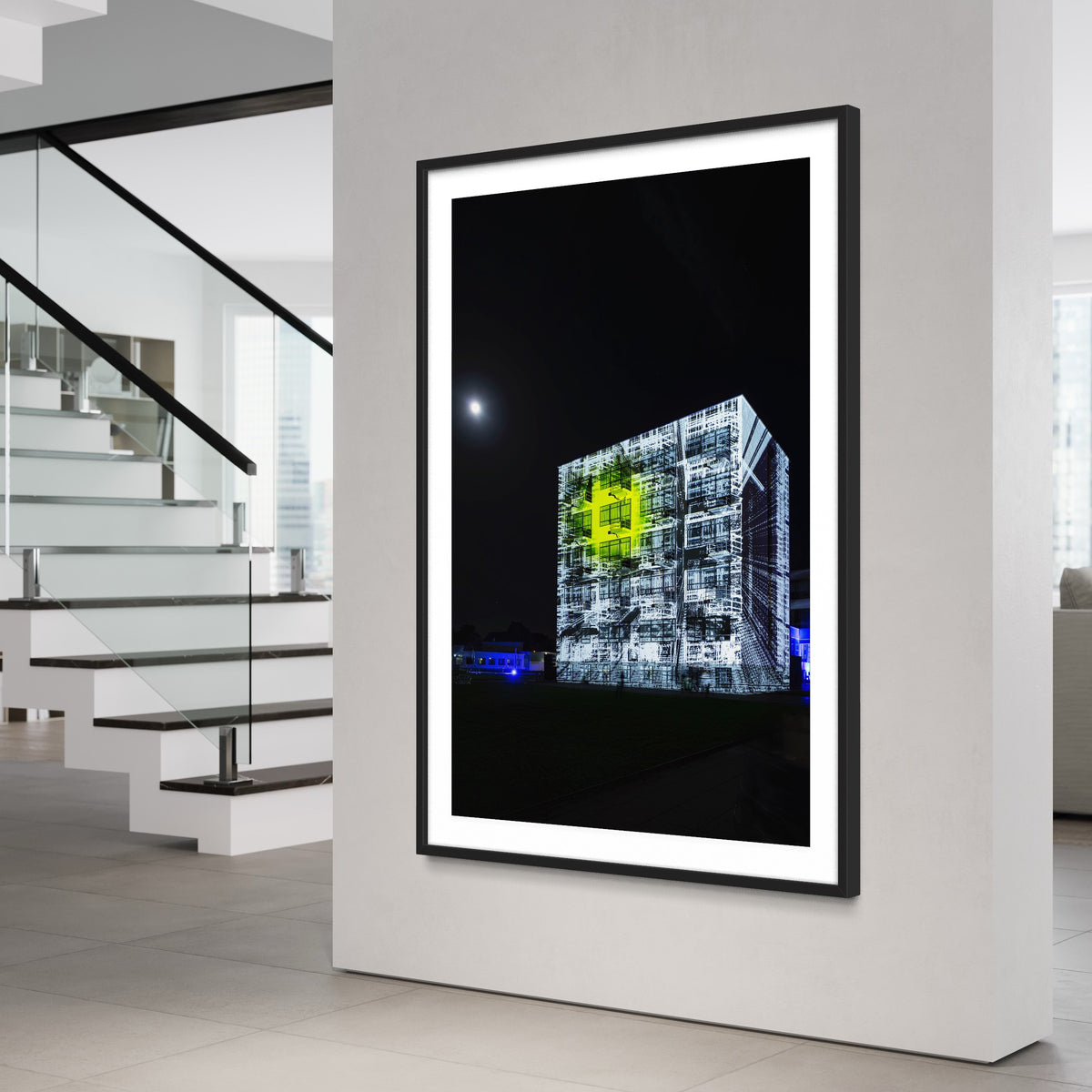 Bauhaus Dessau "Light.Facade.Human" 100 Year Anniversary 2019 (signed + Frame)
