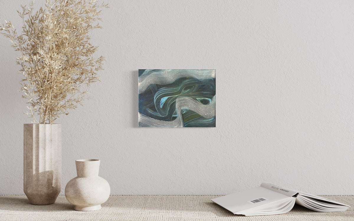 Untitled/ ohne Titel - Painting on Canvas 2007 (24x18cm)