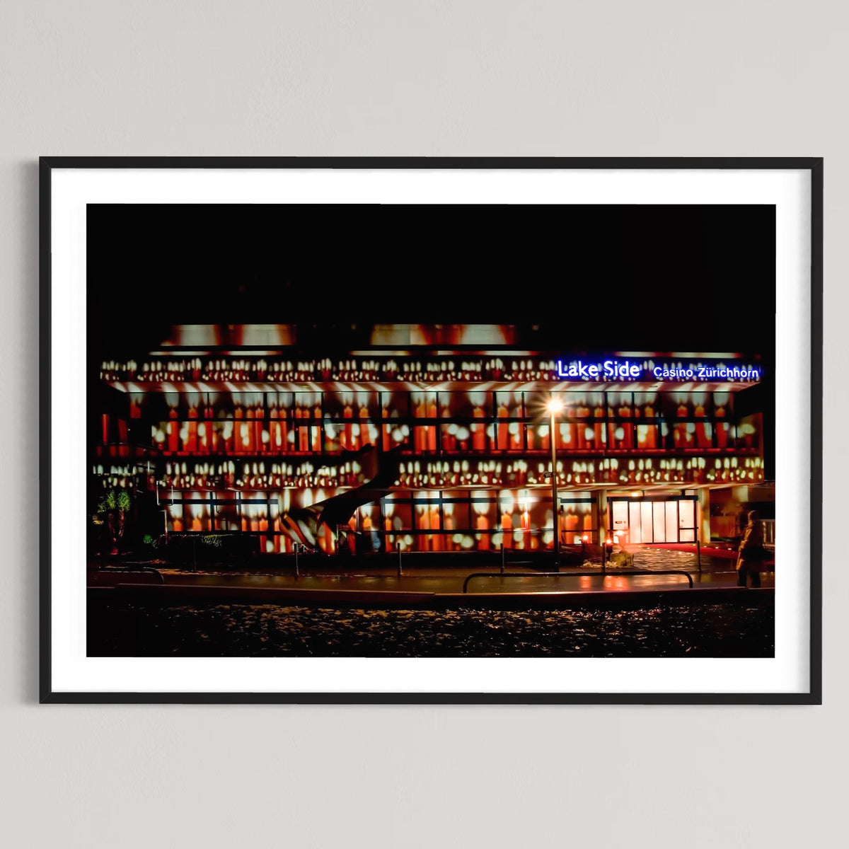 Zürich (Schweiz/ Switzerland)  WINTERZAUBER 2005 (signed + Frame)