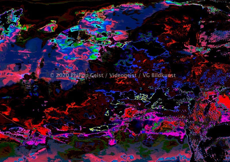 Generative Art / Videostill Morph-Series 2020 (signed)