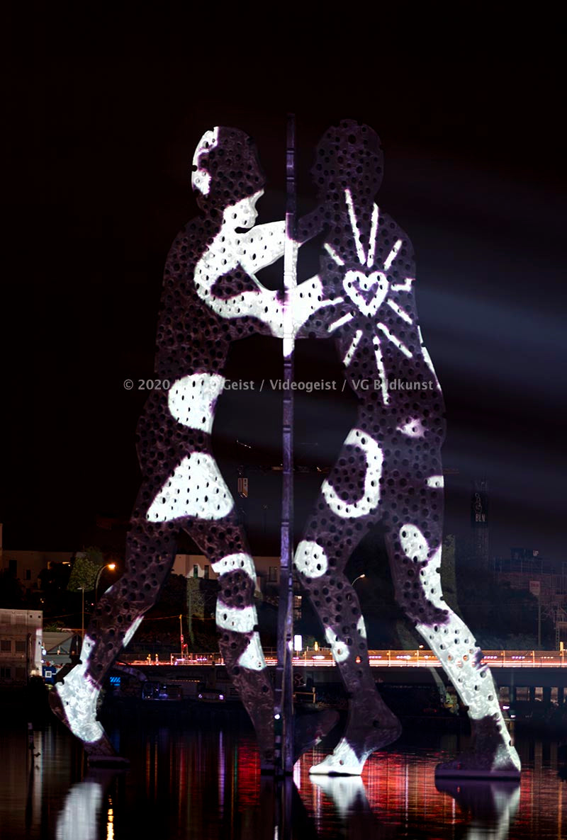 Hidden Places Berlin Molecule Man 2020 (signed + Frame)