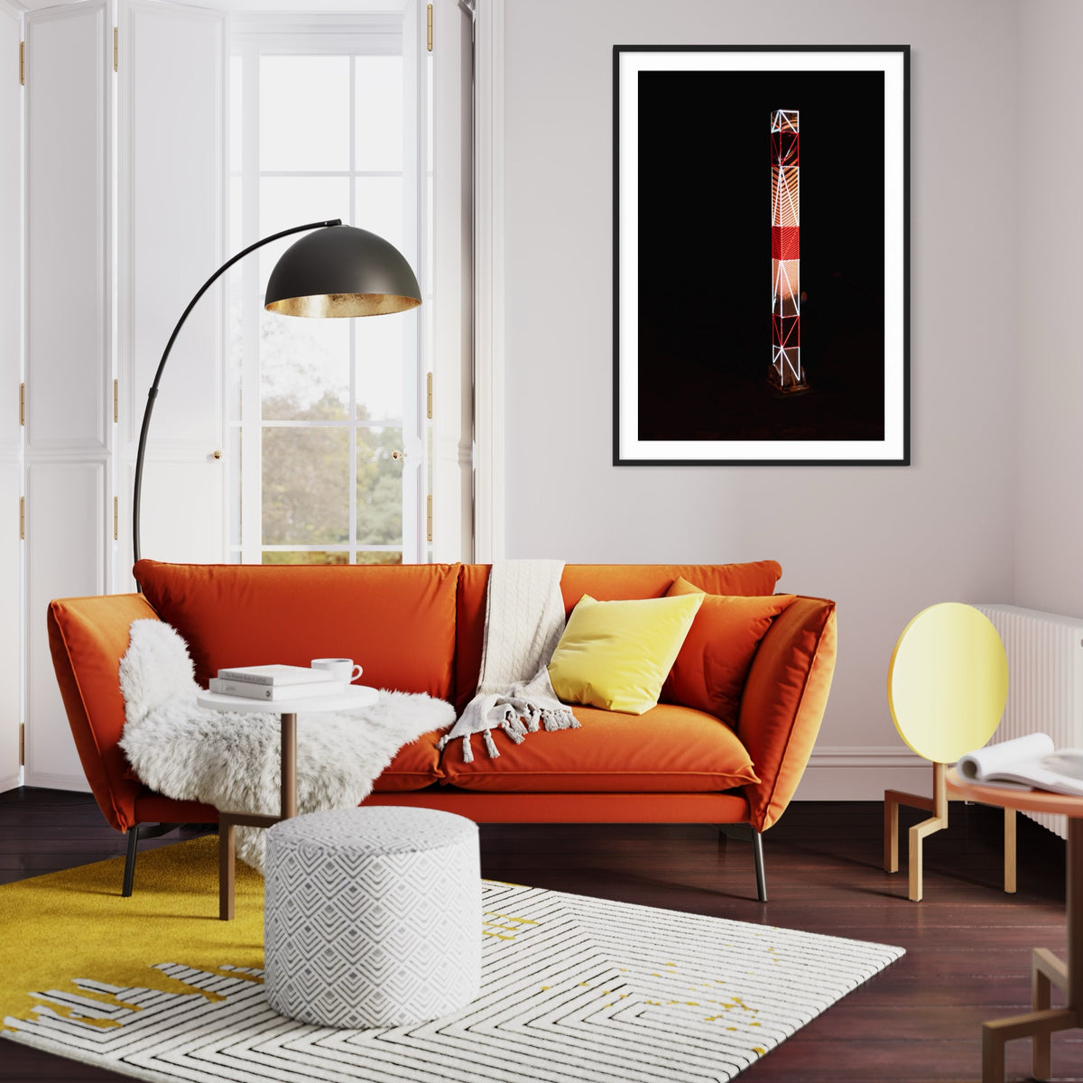 Berlin Hidden Places jamb /  Pfosten 2020  (signed + Frame)