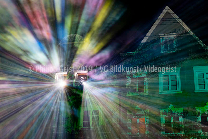 Weilheim 1.Lichtkunst Festival Weilheim Fades 2016 (signed + Frame)