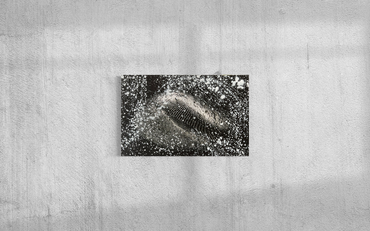Overpainting on Canvas 2022 // Hidden Places // Stone / Stein 2021