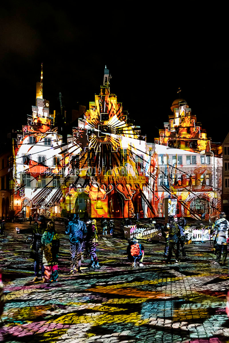 Frankfurt Römer Luminale 2018 „Frankfurt Fades“ (signed + Frame)