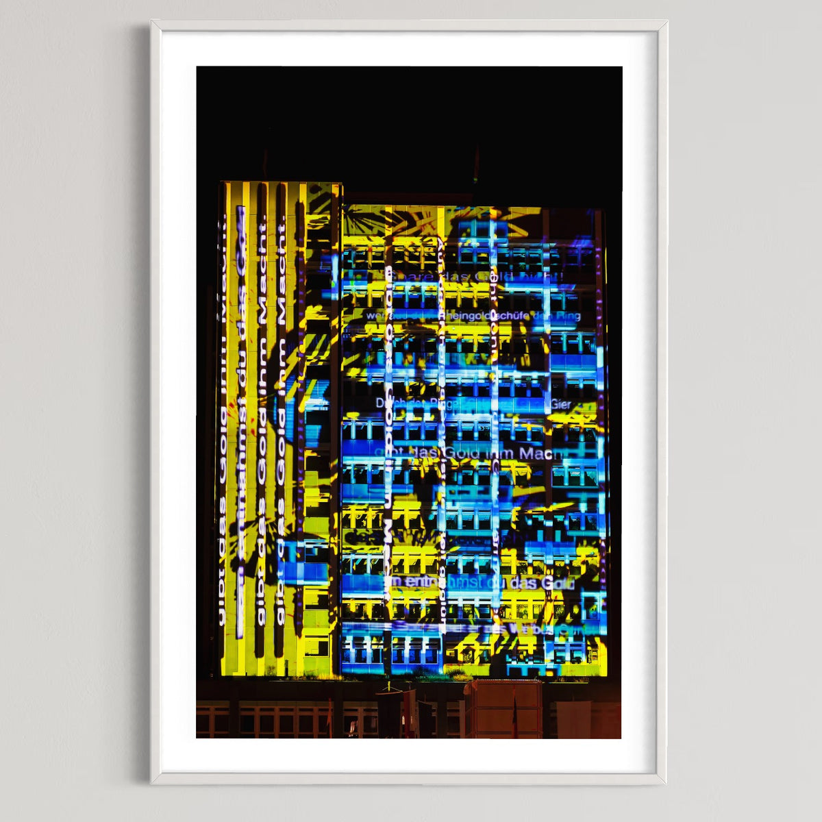 Bayreuth 2013 Richard Wagner 200 year anniversary "WGNR RMX" (signed + Frame)