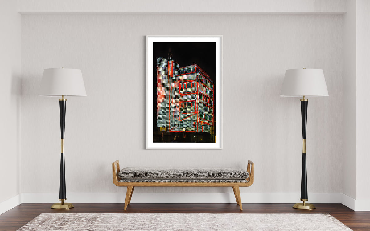 Heidelberg Hidden Places Metropol Hotel 2014 (signed + Frame)