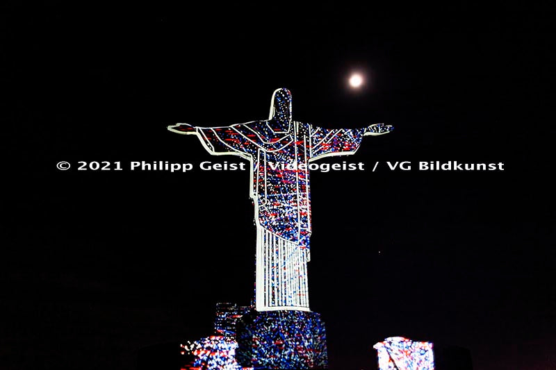 Cristo Redentor/ Rio de Janeiro 2014  (signed + Frame)