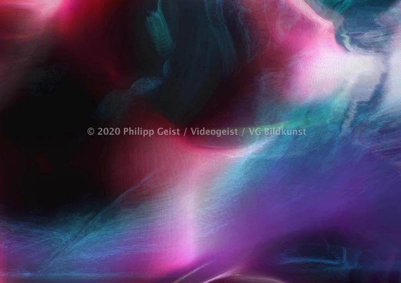 Generative Art / Videostill Beethoven Morph-Series 2020 (signed)