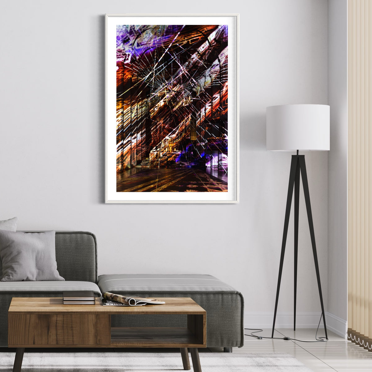 Munich / München Hl.Geist Kirche „Lighting up shadows“ 2020 (signed + Frame)