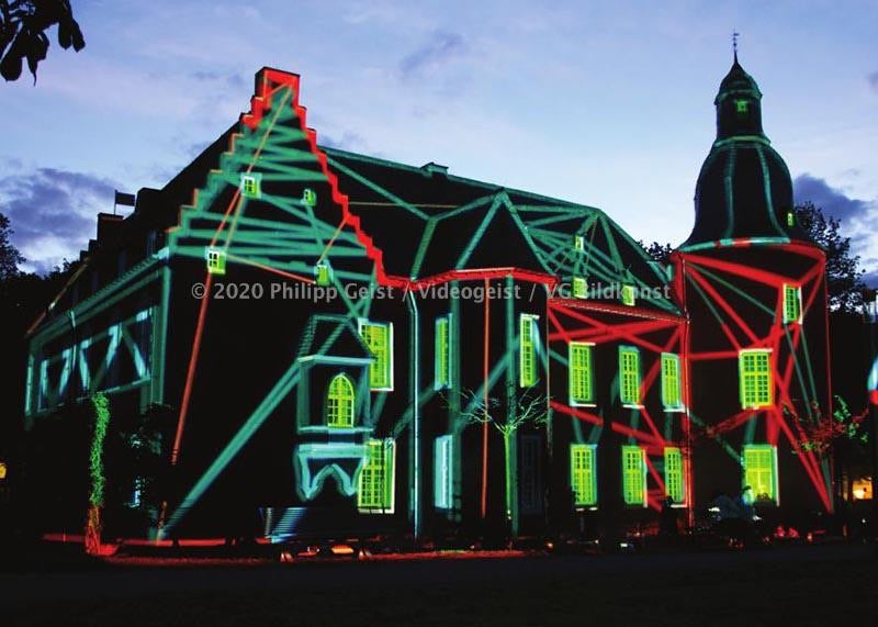 Alsdorf / Aachen 2013 / Burg Alsdorf "Lighting up Times" 2013 (signed + Frame)