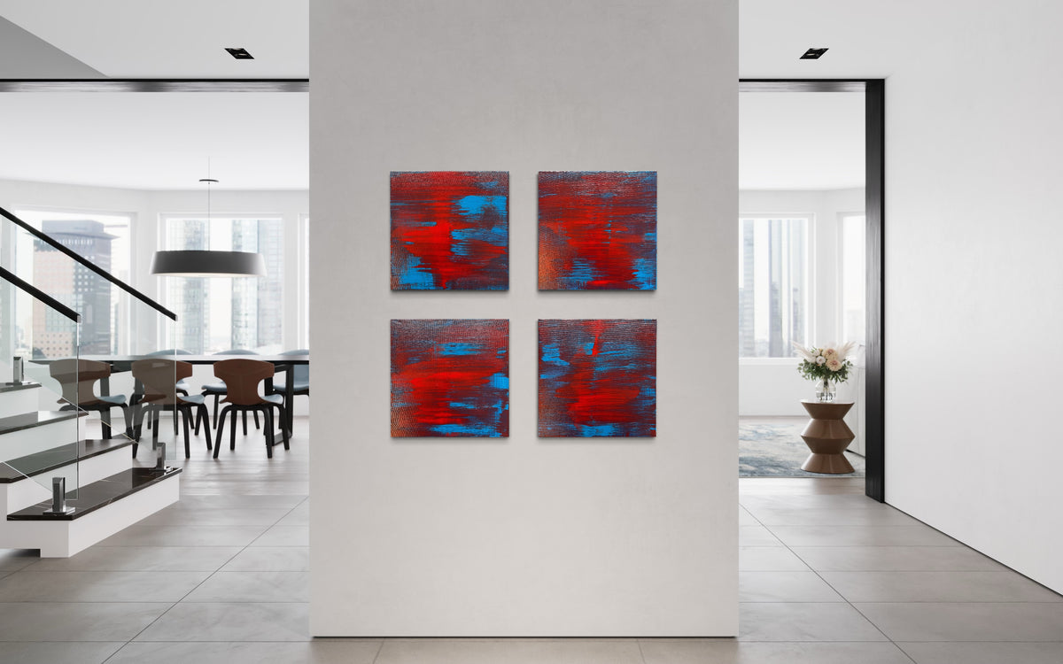 Untitled/ ohne Titel - Painting on Canvas 2021 (40x40cm)