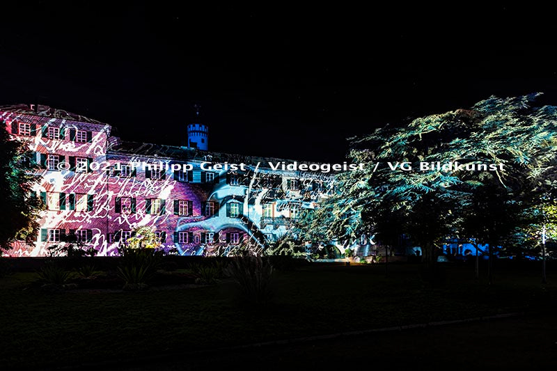 Bad Homburg Schloss „Wo bist du, Licht!“ Hölderlin 250 Jahre 2021 (signed + Frame)