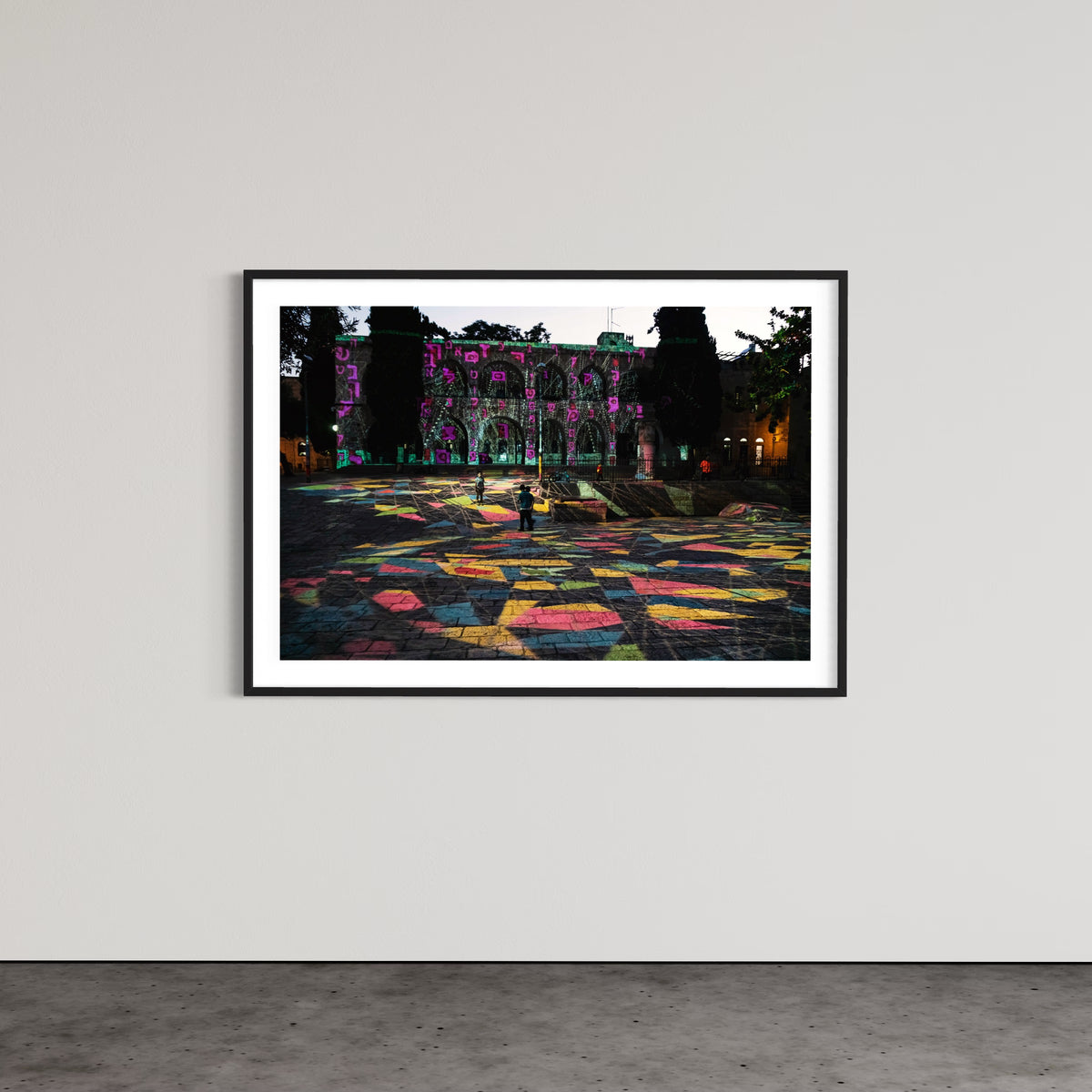 Jerusalem - Time Drifts Jerusalem 2018 (signed + Frame)