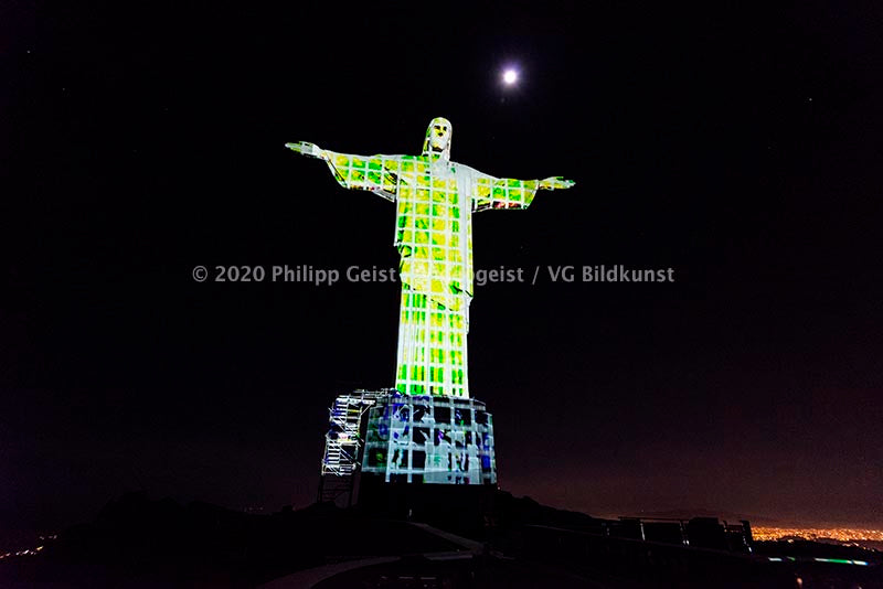 Cristo Redentor/ Rio de Janeiro 2014  (signed + Frame)