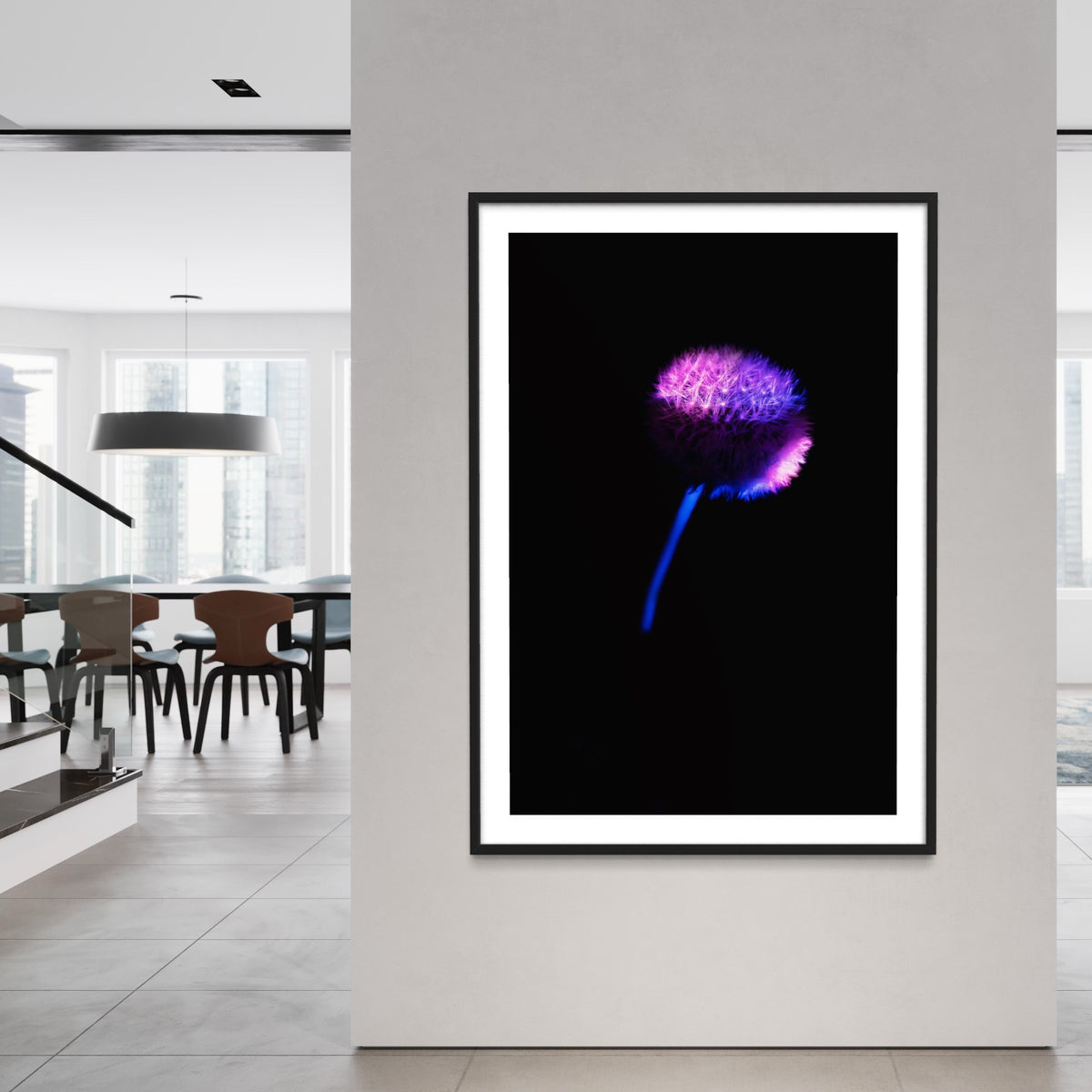 Berlin Hidden Places blowball/ dandelion/  Pusteblume 2020  (signed + Frame)
