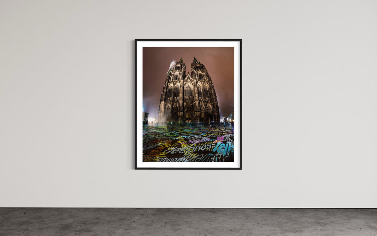 Köln/ Cologne Time Drifts Cologne 2016/2017 (signed + Frame)
