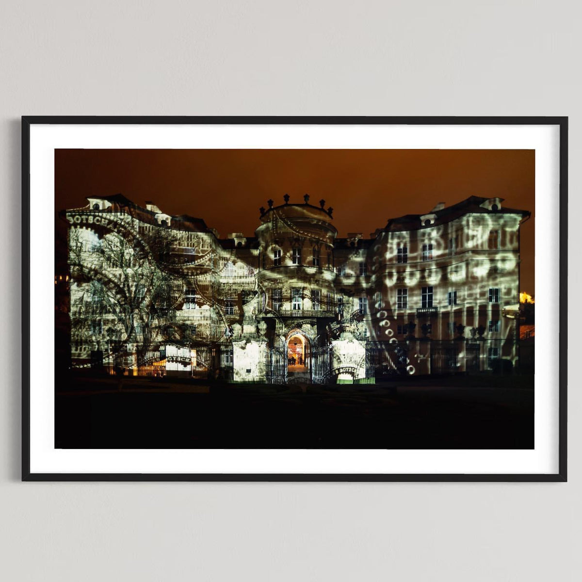 Prague German Embassy / Prag Deutsche Botschaft 2014 (signed + Frame)